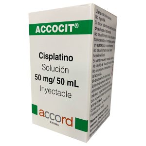 Accocit Cisplatino 50mg/50mL Iny