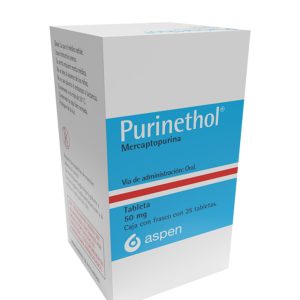 Purinethol Mercaptopurina 50Mg C-25 Tab