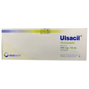 Ulsacil Fluorouracilo 500Mg-10mL C-10Amp