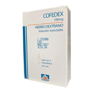 Cofedex Hierro Dextrano 100Mg C-3 Amp