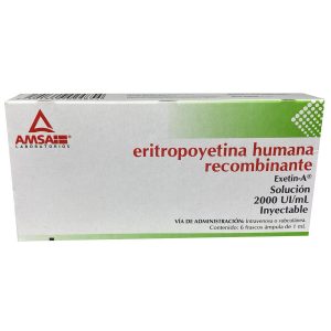 Eritropoyetina 2,000 U.I. C-6 Amp