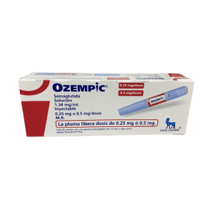 OZEMPIC Semaglutida 1.34 mg-mL Sol Inyectable 1 Pluma con 6 Agujas