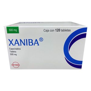 Xaniba Capecitabina 500mg C/120 Tabletas