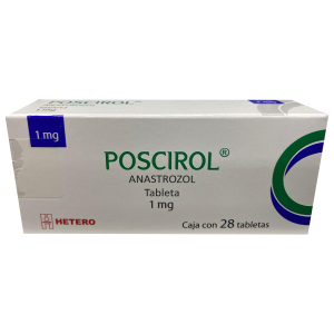 Poscirol Anastrozol 1Mg C/28 Tabletas