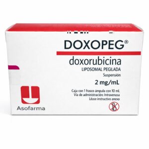 Doxopeg Doxorubicina 2Mg/mL C/1 Amp