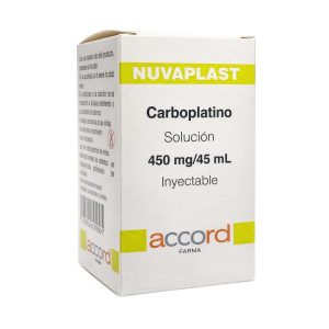 Nuvaplast Carboplatino 450Mg/45mL Iny