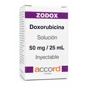 Zodox Doxorubicina 50Mg/25mL Inyectable